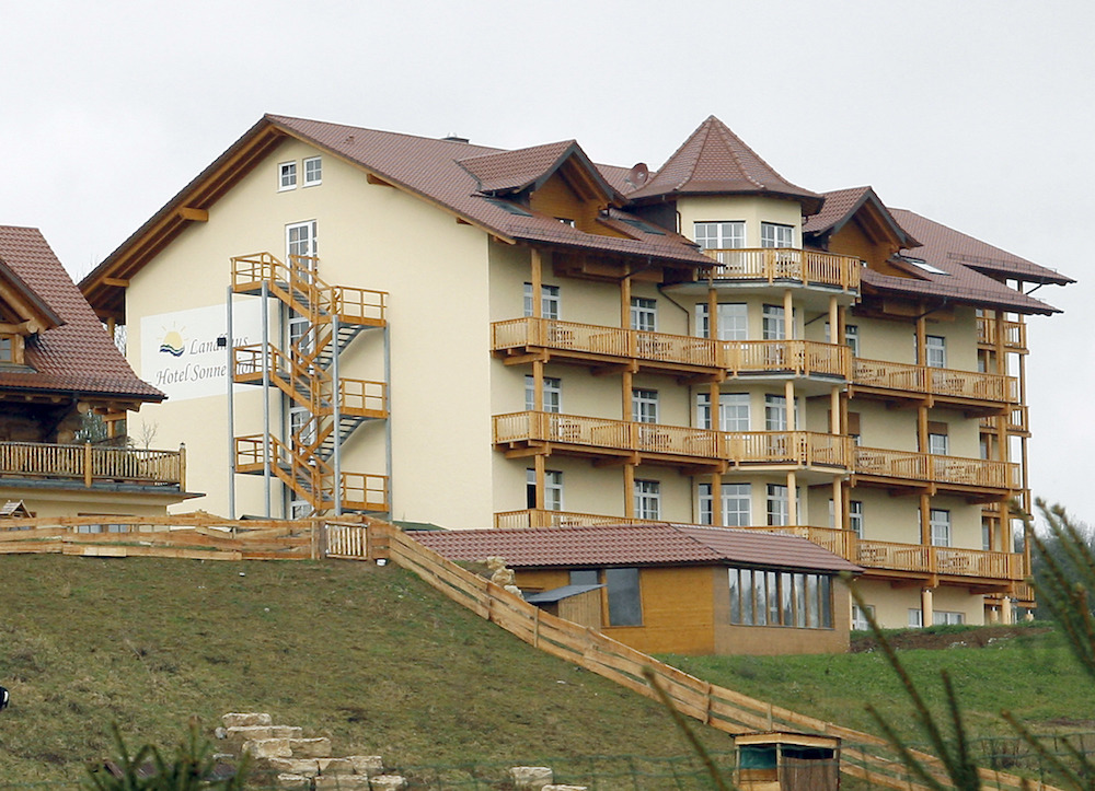Das Hotel Sonnenhof der Familie Ferber in Kleinaspach.