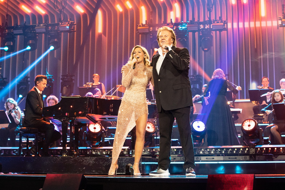Helene Fischer und Howard Carpendale im Duett.