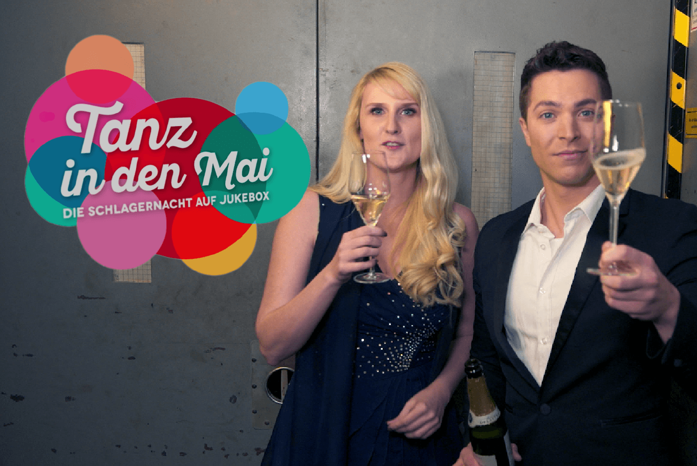 Anika Reichel & Julian David präsentieren “Tanz in den Mai” auf “Jukebox TV”.