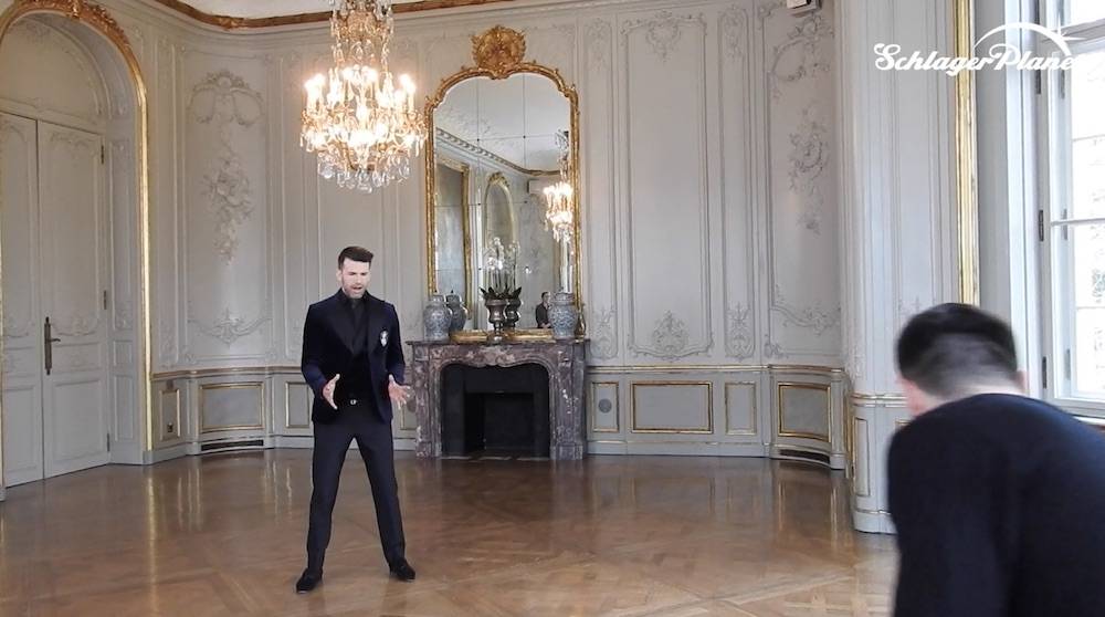 Jay Khan im Schlosshotel Grunewald.