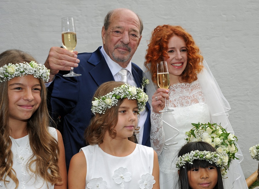 Ralph Siegel und seine Laura: Herzlichen Glückwunsch!