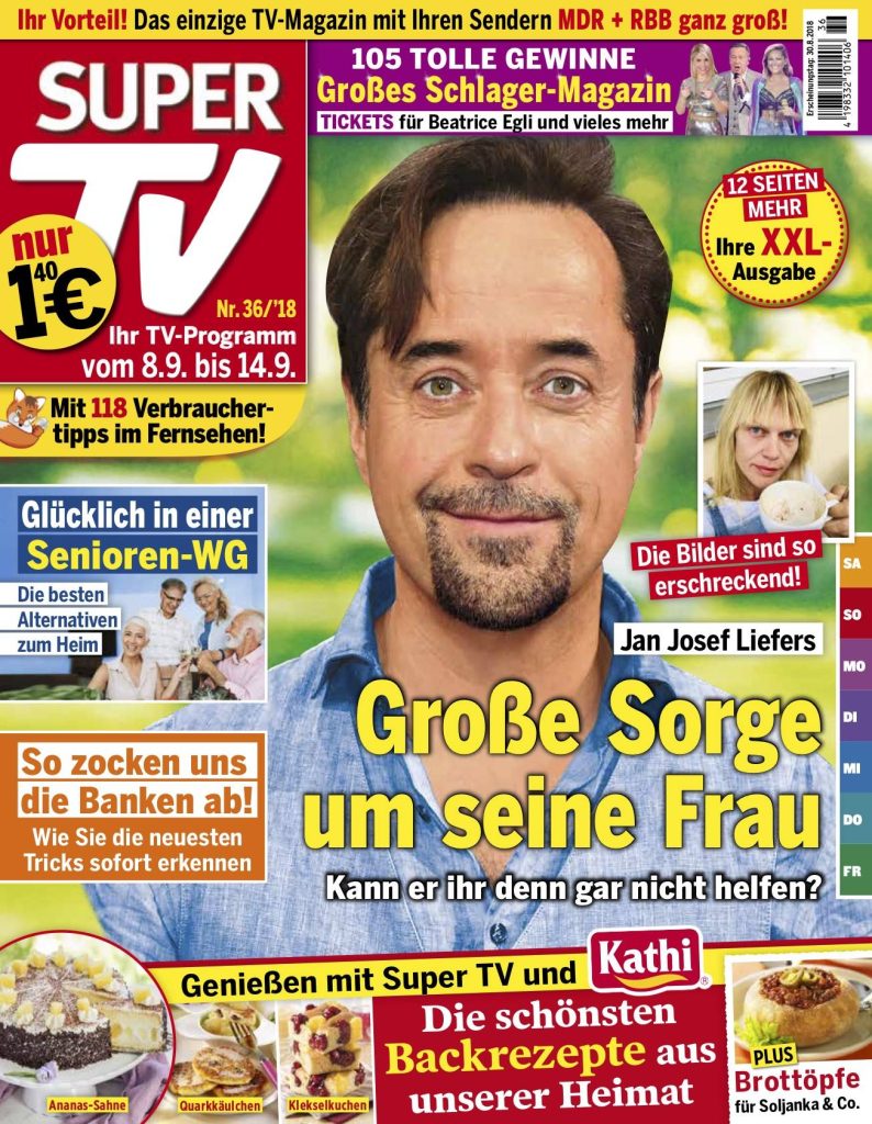 Die aktuelle Ausgabe der “Super TV” mit dem Musik-Extra gibt es ab sofort am Kiosk!