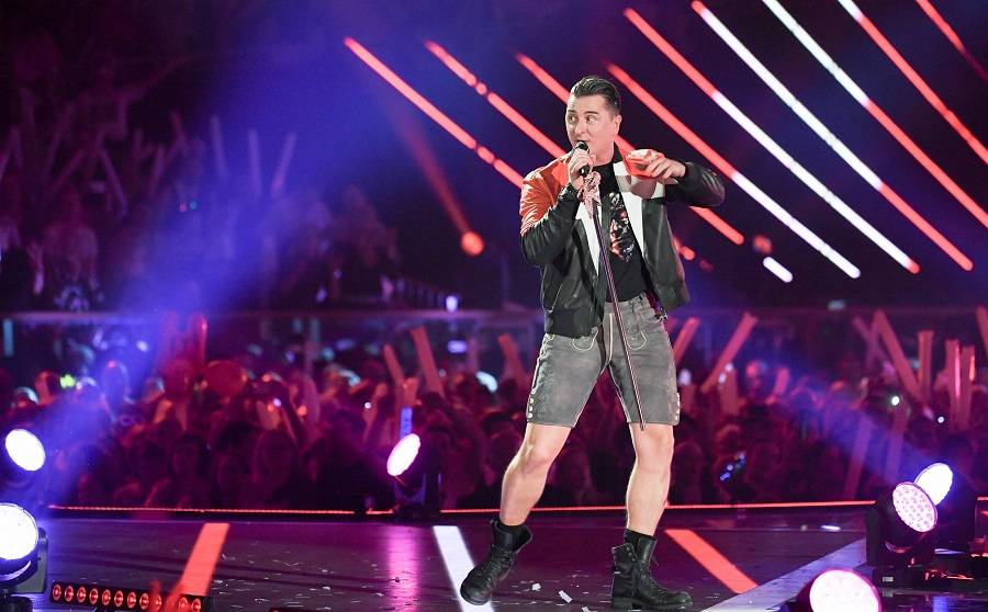Andreas Gabalier rockte nicht nur, sondern sorgte auch für Gänsehaut-Momente.