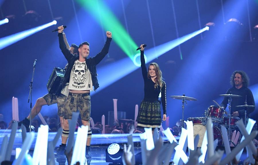 Zum ersten Mal mit dabei waren die Draufgänger mit ihrer Version von "Cordula Grün".