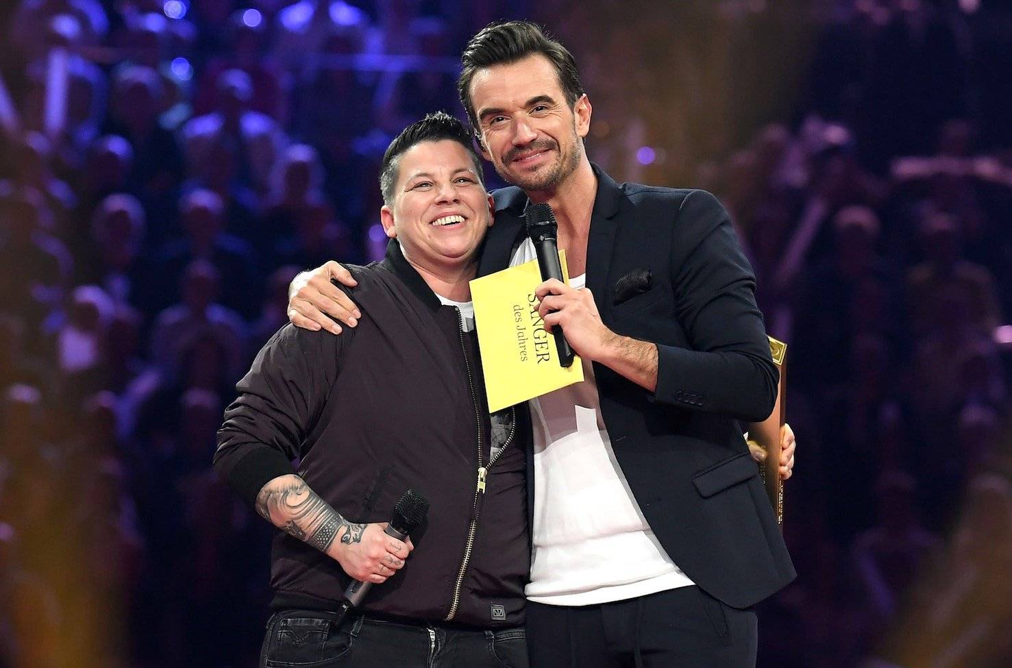 Kerstin Ott und Florian Silbereisen bei den Schlagerchampions 2019