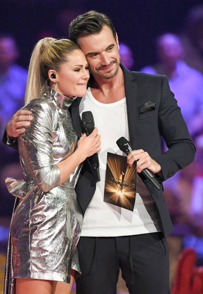 Emotionales Wiedersehen von Helene Fischer und Florian Silbereisen bei den “Schlagerchampions”.
