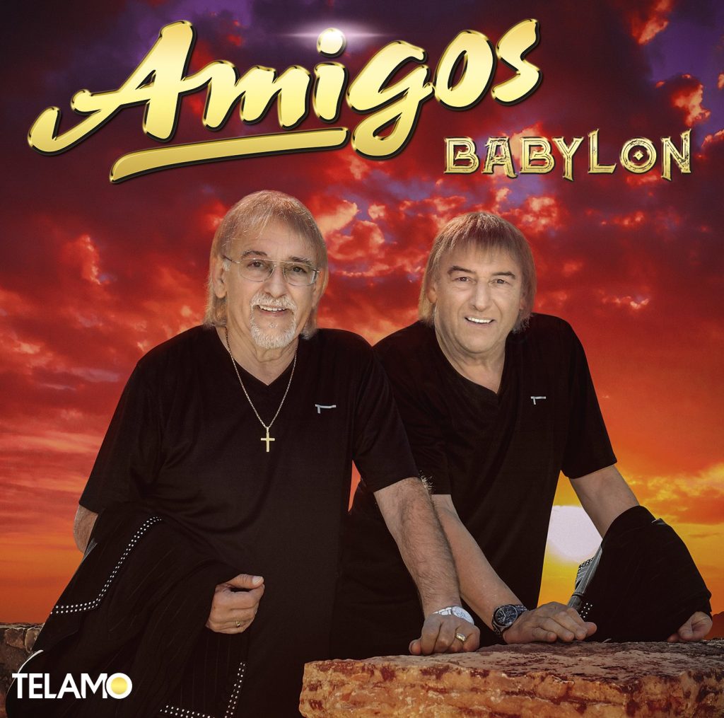 So sieht das Cover des neuen Amigos-Albums “Babylon” aus.
