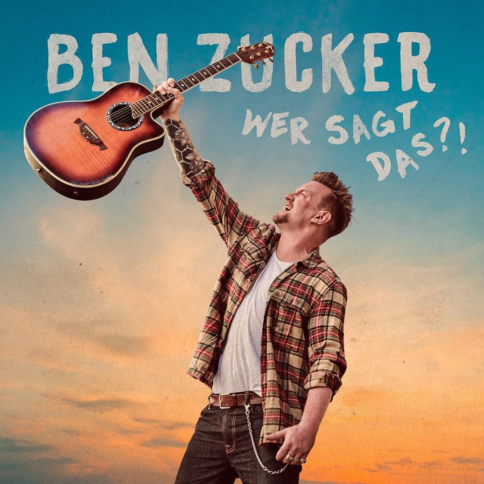 Das Cover von Ben Zuckers neuem Album “Wer sagt das?!”.