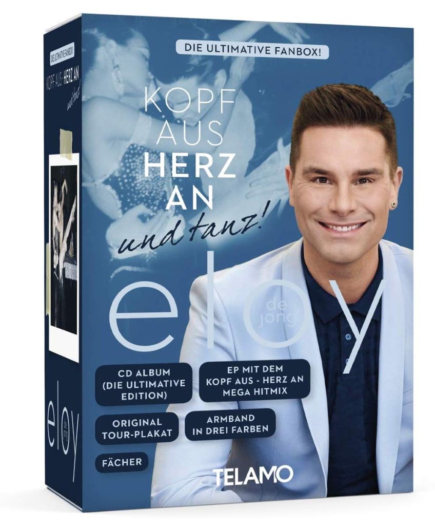 “Kopf aus, Herz an…und tanz!” gibt es auch als limitierte Fanbox Edition.