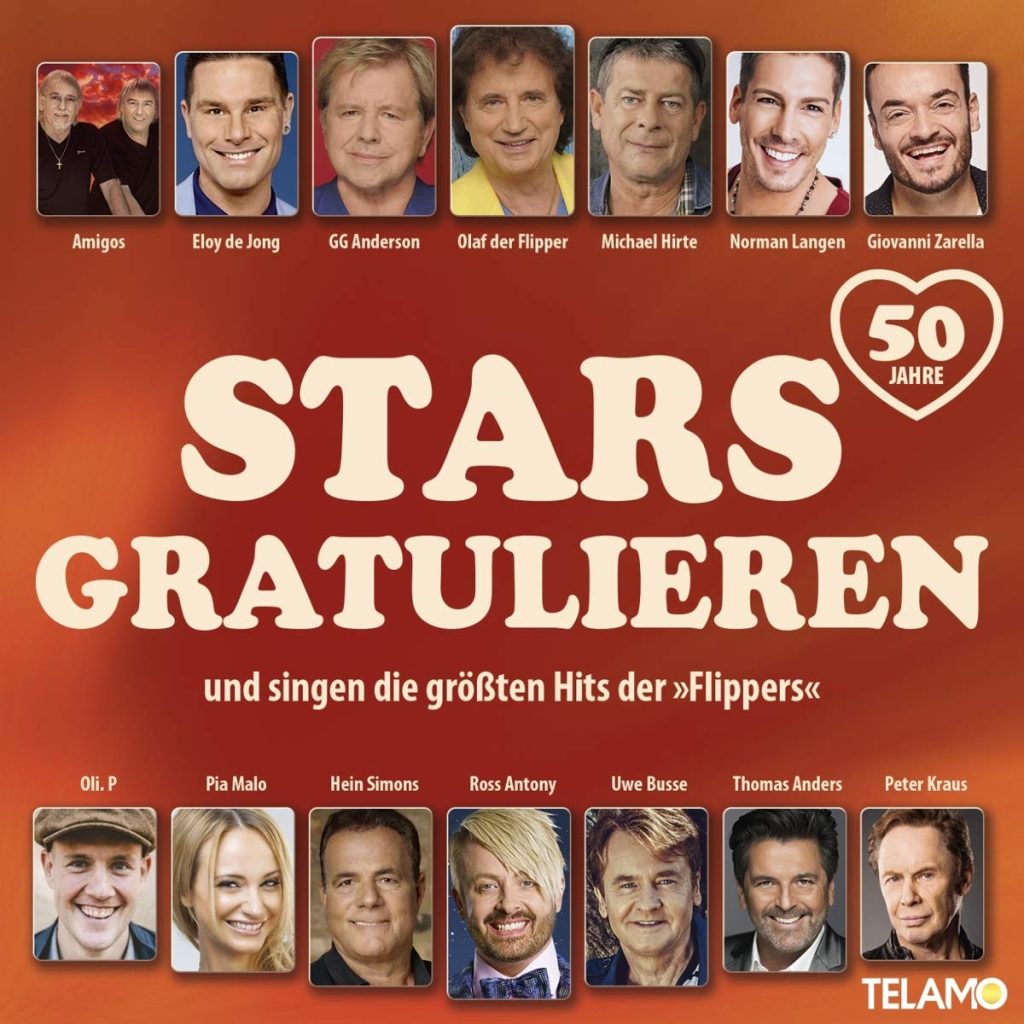 Mehr Infos über “50 Jahre - Stars gratulieren und singen die größten Hits der Flippers” mit einem Klick auf's Cover!