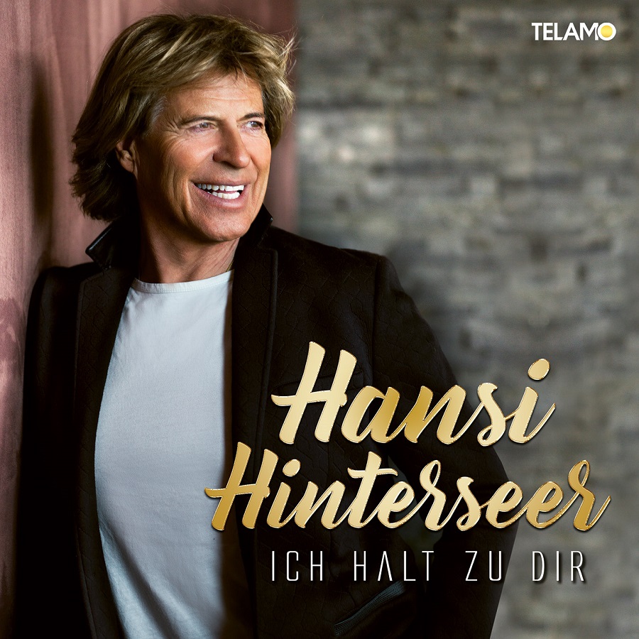 So sieht das Cover von Hansi Hinterseers neuem Album “Ich halt zu dir” aus.