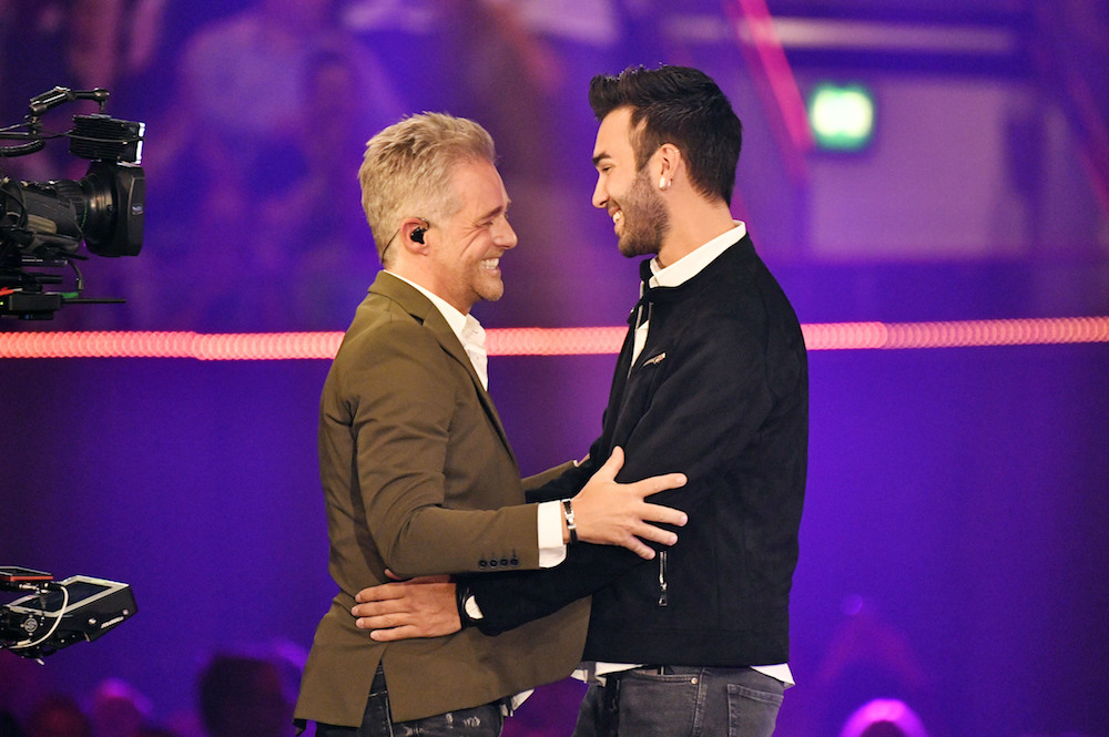 Beim “Schlagerbooom 2018” machte Christoff seinem Verlobten Ritchie einen Heiratsantrag.