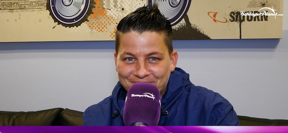 Kerstin Ott beim Interview mit SchlagerPlanet in Hamburg.