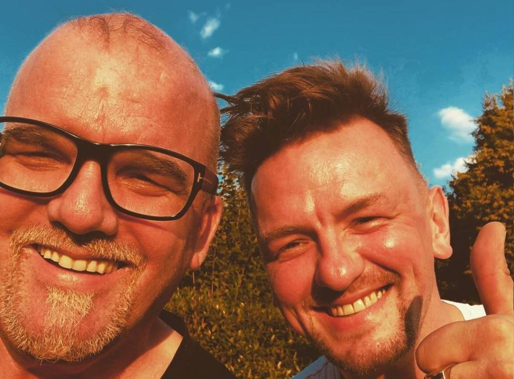 Gerry Friedle teilte diesen Schnappschuss mit Ben Zucker via Facebook.