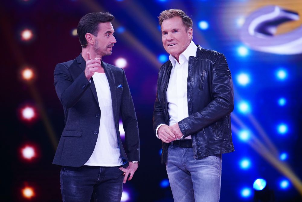 Florian Silbereisen und Dieter Bohlen seht ihr am Samstag bei “DSDS”.
