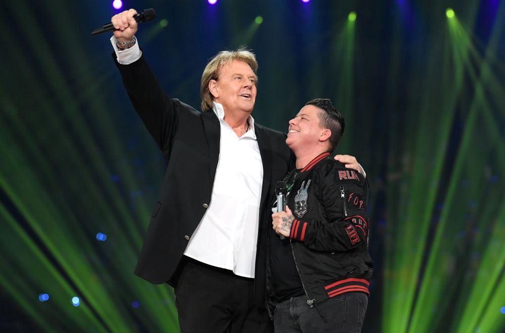 Howard Carpendale und Kerstin Ott bei den “Schlagerchampions – Das große Fest der Besten”.