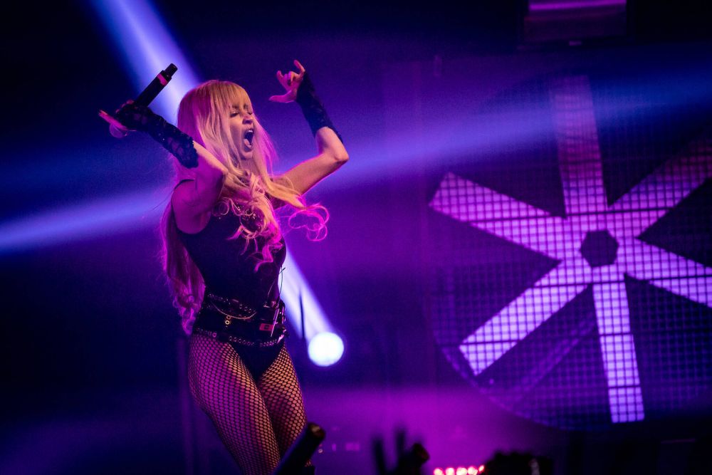 Mia Julia hat am 30. April 2020 ein Auto-Konzert in Bühl veranstaltet.