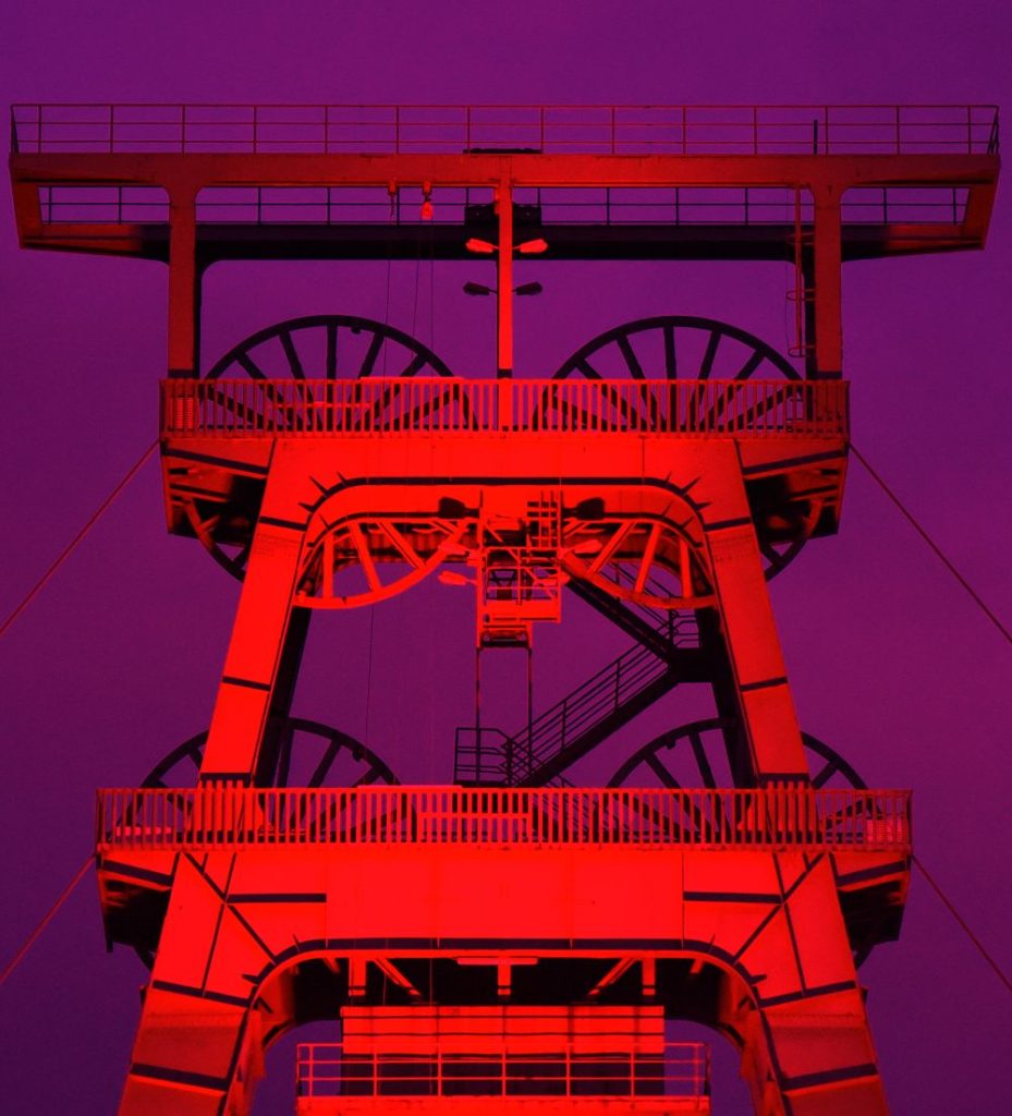 Aktion “Night of Light” – Förderturm