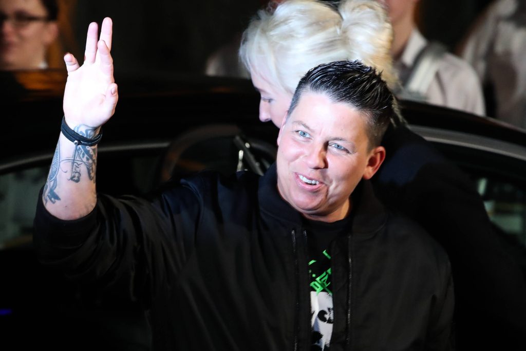 Sängerin Kerstin Ott bei der ARD Liveshow "Schlagerchampions" 2020