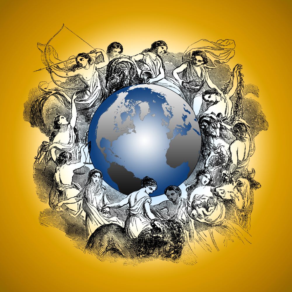 Sternzeichen, die sich magisch anziehen