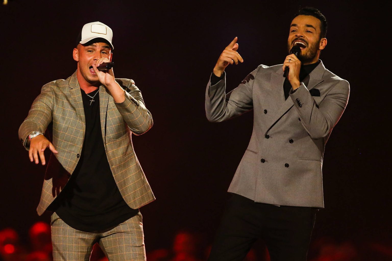 Pietro Lombardi und Giovanni Zarrella singen zusammen "Ci Sarai". (Archivbild)