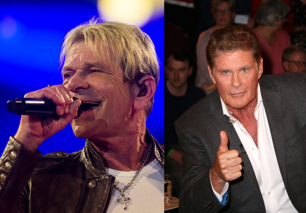 Matthias Reim: Zusammen mit Weltstar David Hasselhoff auf der Bühne