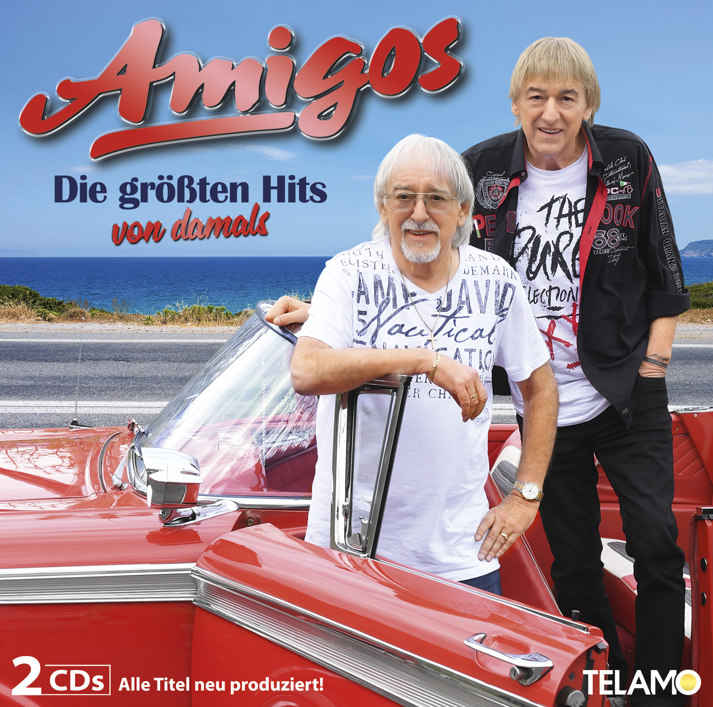 Neues Album! AMIGOS: Die größten Hits von damals – NEU PRODUZIERT!