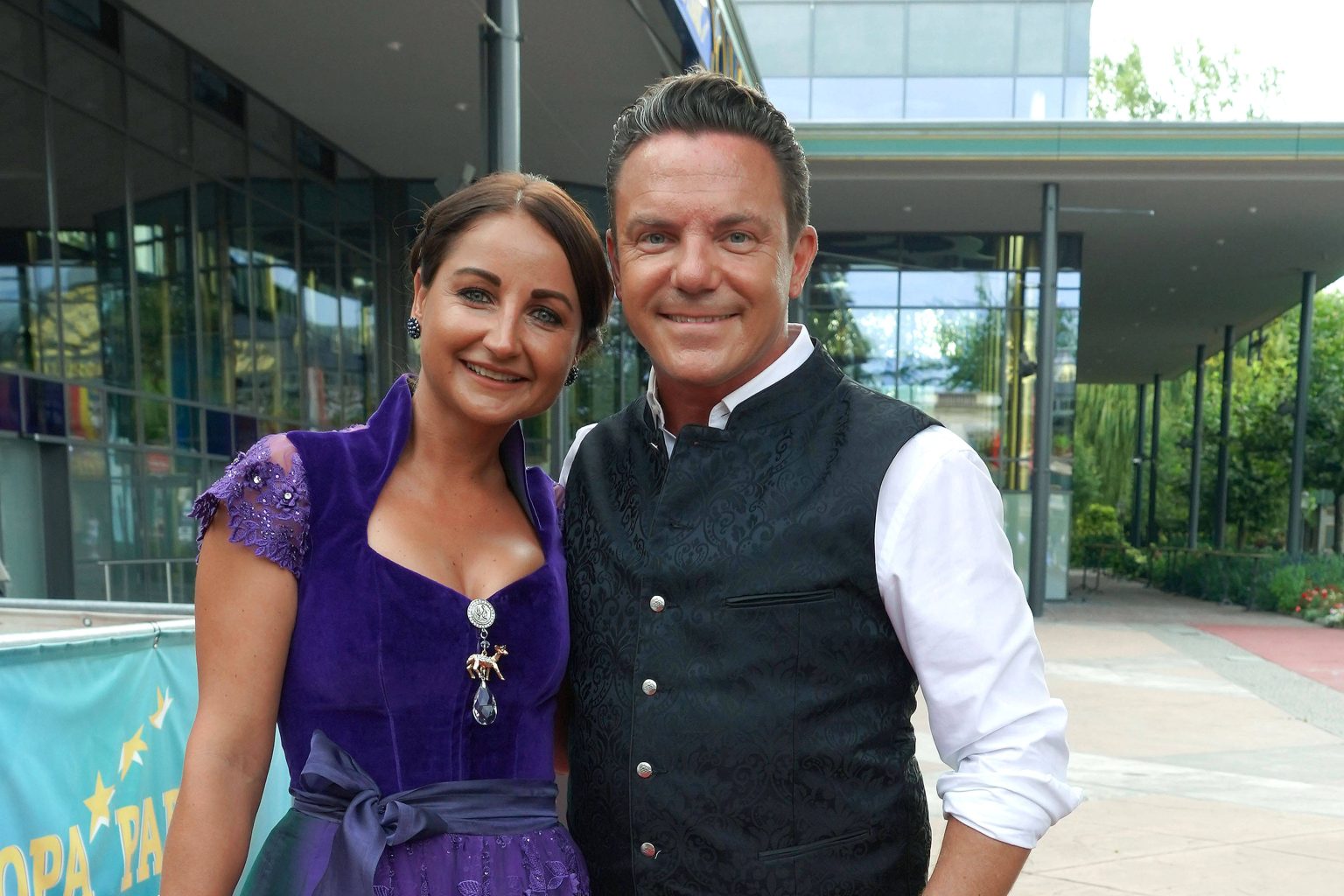 Stefan Mross mit seiner Freundin Eva Luginger