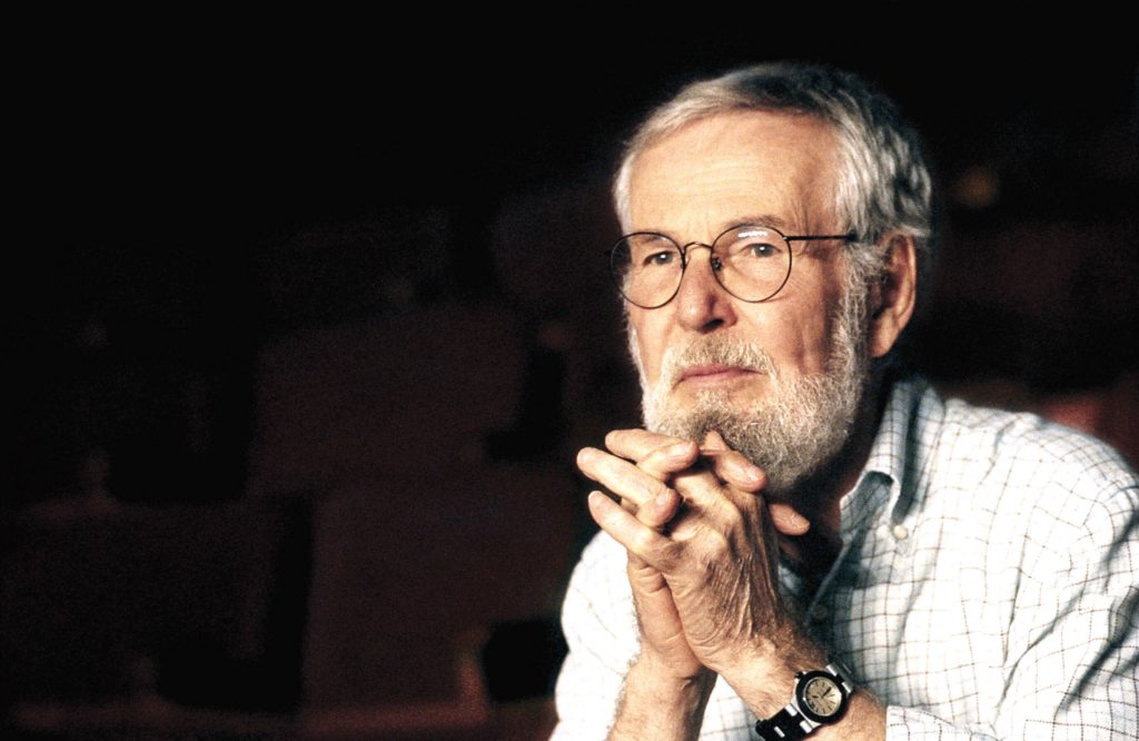 "Der menschliche Makel", Regisseur Robert Benton am Set, 2003.