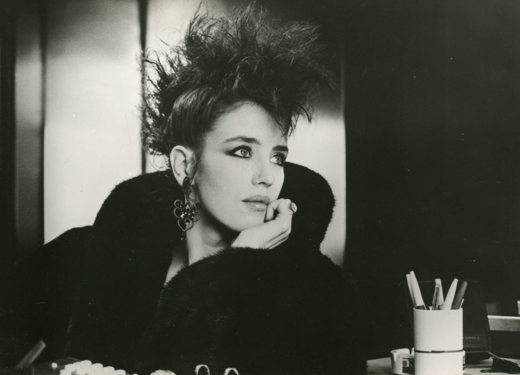 Französische Schauspielerin Isabelle Adjani im Film “Subway”, Frankreich 1985