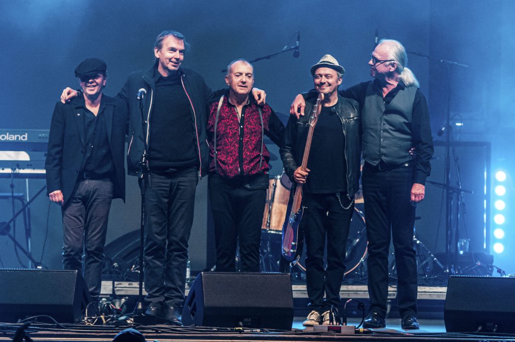 Jürgen Ehle, Andreas Kulle Dziuk, Andre Herzberg, Ingo York und Stefan Dohanetz von Pankow