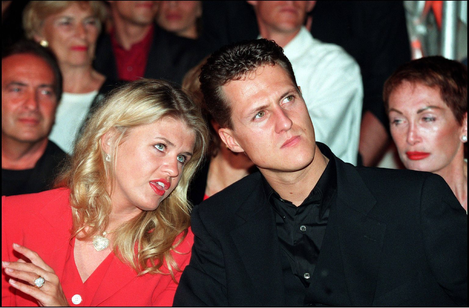 Michael Schumacher und Frau Corinna 1996