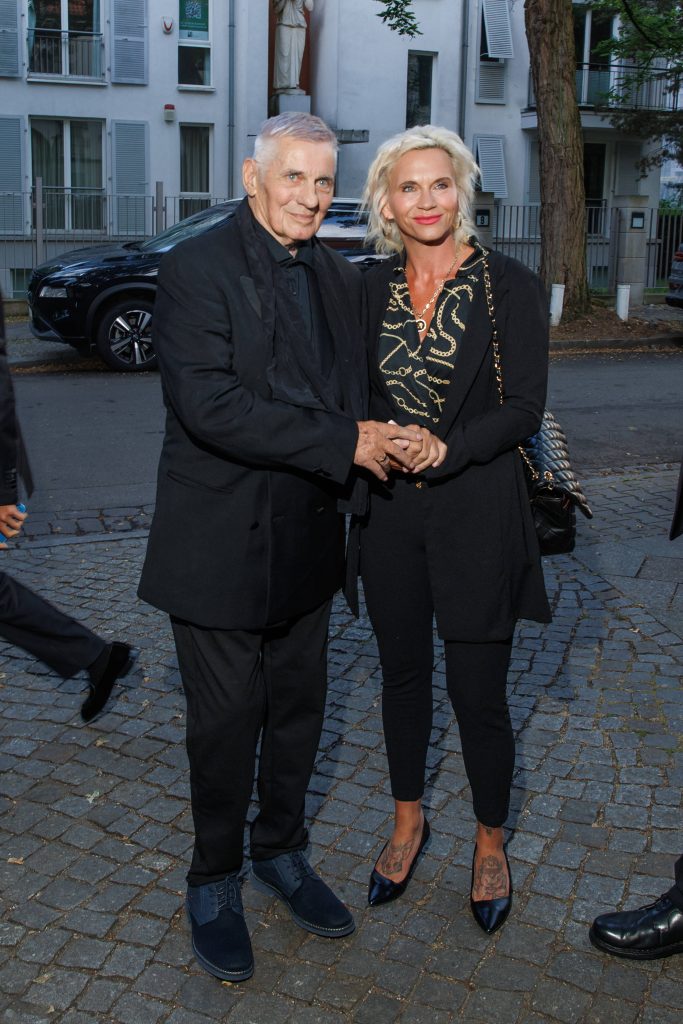 Heinz Hoenig und Annika Kärsten-Hoenig beim International Emmy Awards im Schlosshotel Berlin am 07.07.2025 in Berlin