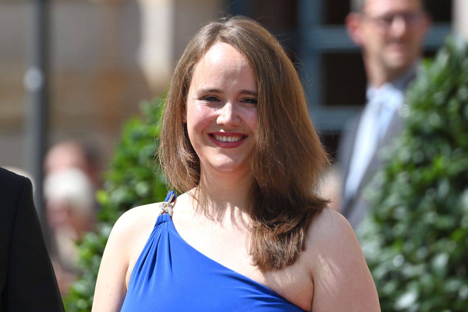 Deutlich abgenommen: Ricarda Lang zeigt sich im hautengen Dress auf dem roten Teppich