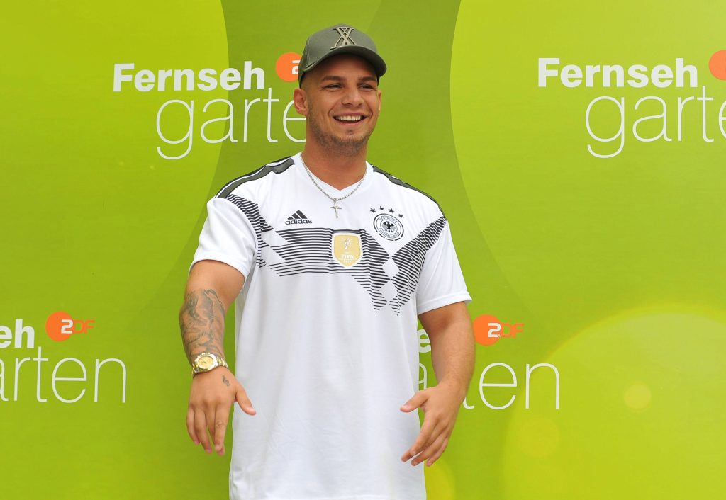 Pietro Lombardi beim ZDF-"Fernsehgarten" 2018