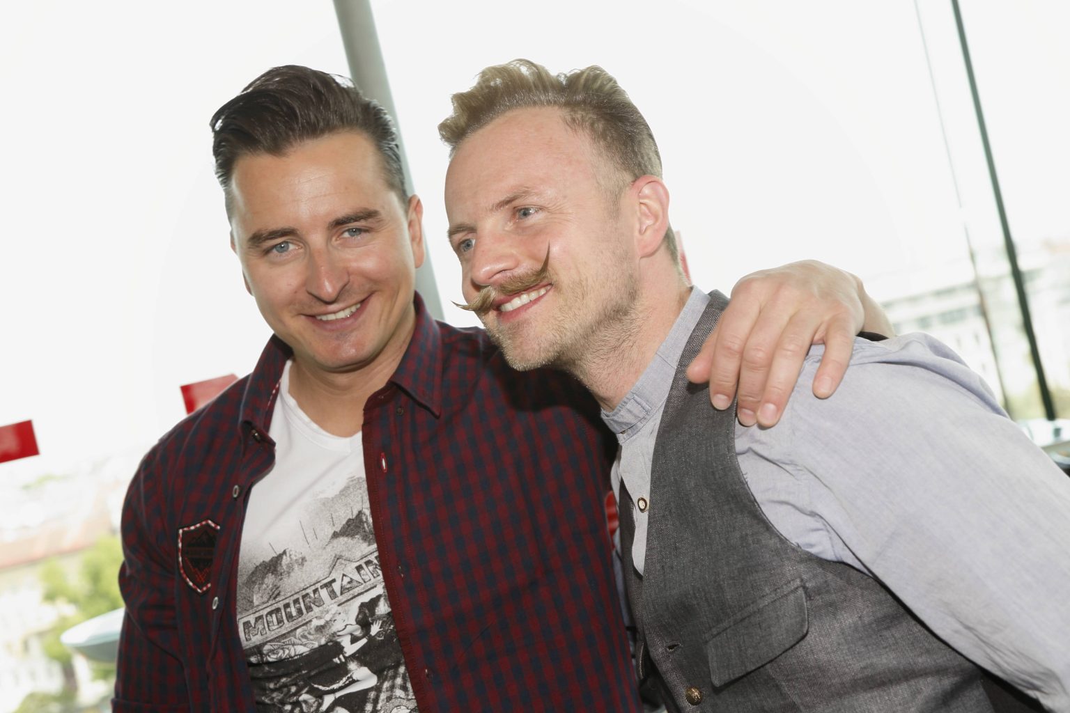 Andreas Gabalier mit seinem Bruder Willi