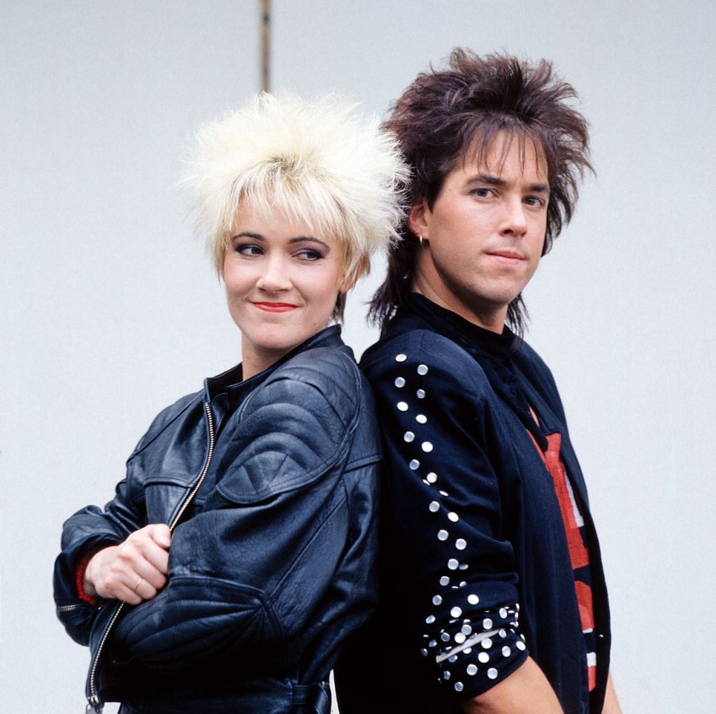Marie Fredriksson und Per Gessle 1987