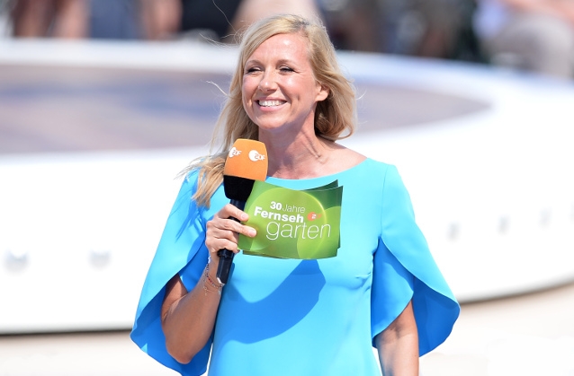 Andrea Kiewel im “ZDF-Fernsehgarten”.