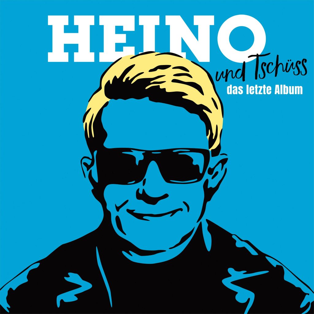 So sieht das Cover von Heinos Abschieds-Album "Und Tschüss" aus.