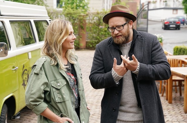 Helene Fischer und Gregor Meyle in “Meylensteine”.